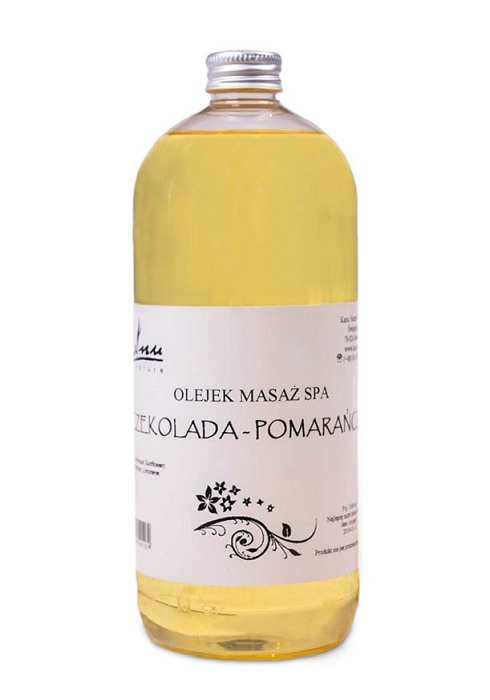 Olejek do masażu Czekoladowo-Pomarańczowy (1 litr)
