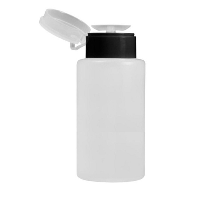 Biały pojemnik o pojemności 200 ml z dozownikiem