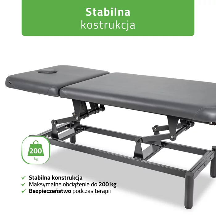 Stół do masażu i rehabilitacji VIGO 2 (szary)