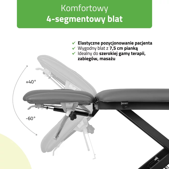 Stół Evero Cross X4 Ergo z pilotem ręcznym