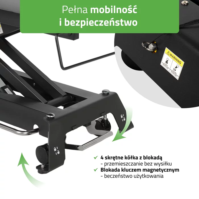 Stół Evero Cross X5 Ergo z ramą sterującą