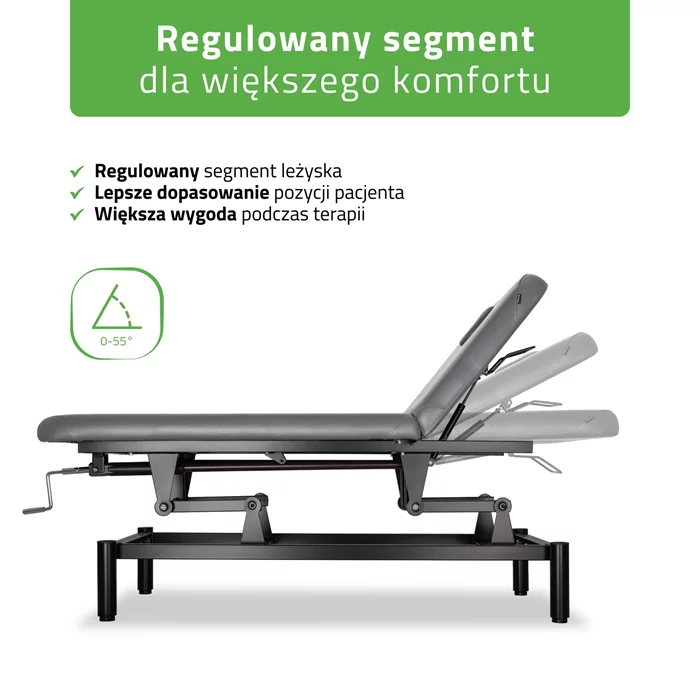 Stół do masażu i rehabilitacji VIGO 2 (szary)