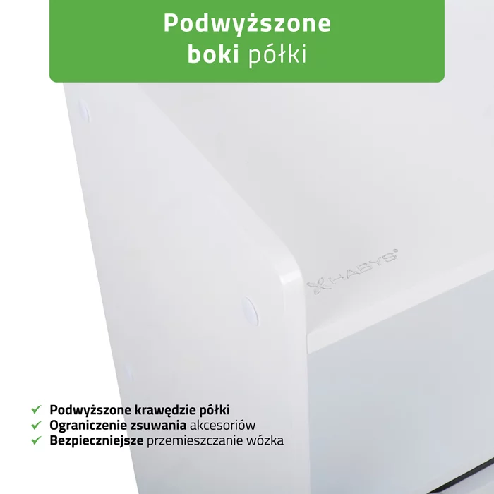 Szafka pomocnik kosmetyczny na kółkach - Ario