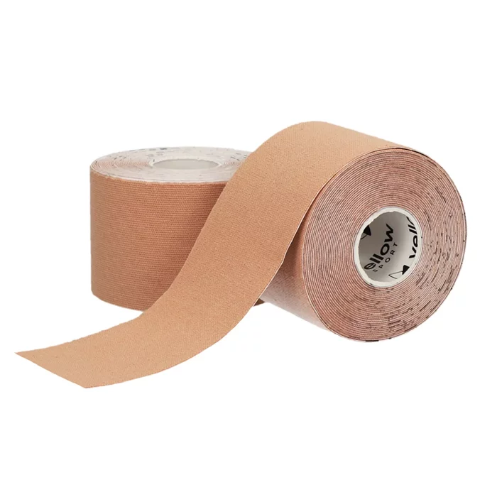 Dwie rolki taśmy kinesio w kolorze cielistym