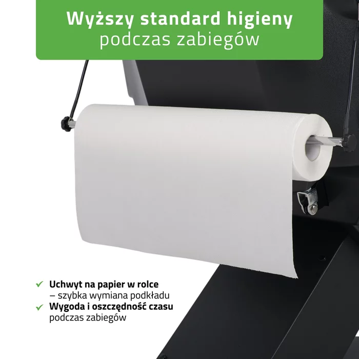 Fotel kosmetyczny Selia PRO 4 - czarny
