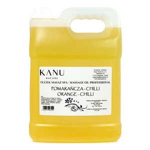 Olejek do masażu POMARAŃCZA-CHILLI (5 litrów)