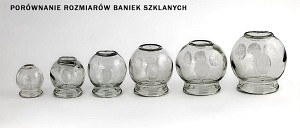 Bańka Szklana do Masażu Φ40 mm