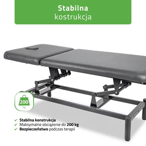 Stół do masażu i rehabilitacji VIGO 2 (szary)