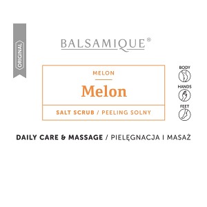 Peeling solny Melon BALSAMIQUE® (80 g)