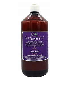 Olejek do masażu Eco-U - LAWENDOWY (1 litr)
