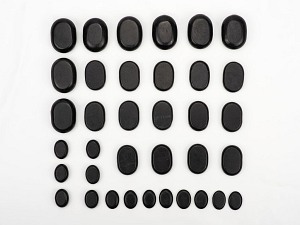 Kamienie do masażu 36 szt. + podgrzewacz 17L