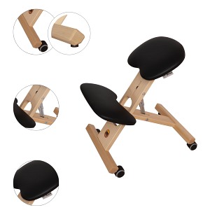 Krzesło ergonomiczne do pracy przy komputerze, z oparciem na kolana