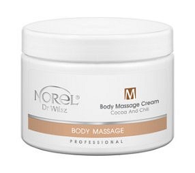 Biały plastykowy słoiczek - Body Massage Cream