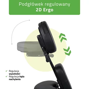 Krzesło do masażu - Flexo (czarne)