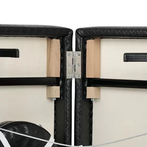 Łóżko kosmetyczne składane Estetic Black 75cm