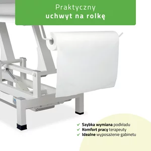 Stół FORTIS 2 (z ramą sterującą/szaro-biały)