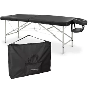 Stół do masażu VERONA (71 cm) - czarny
