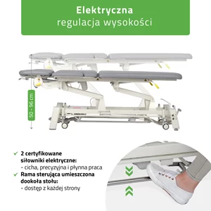 Stół rehabilitacyjny elektryczny - PROXIMA X7