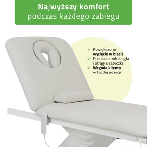 Łóżko kosmetyczne Camilla ERGO 2 (szare)